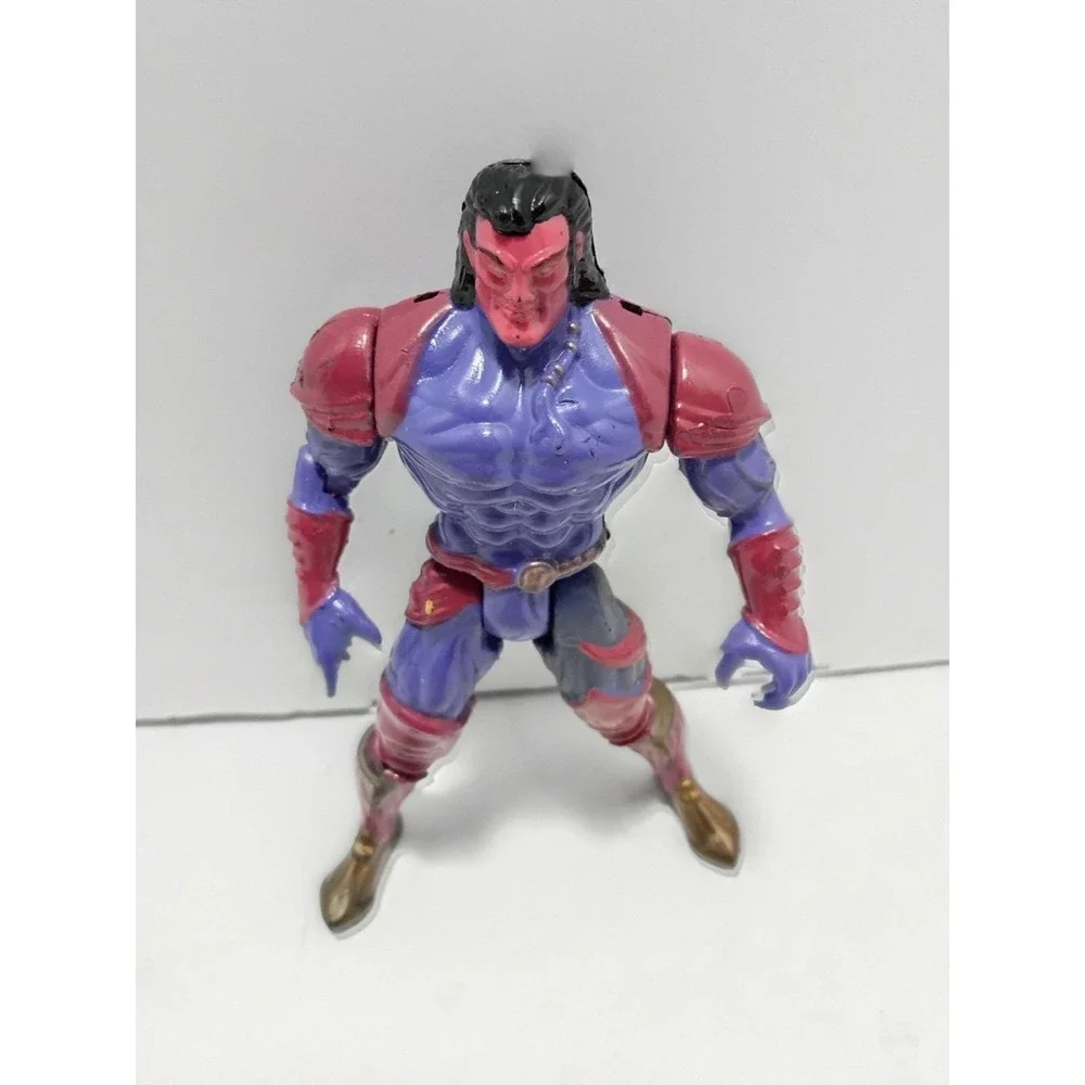 Toy Biz Marvel X Men Exodus Action Figure 1995 90s Toy Purple Pink 5